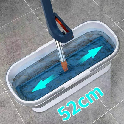 Virella Mop — Ultra-Absorbent Flat Mop with 360° Swivel Head for Easy Cleaning