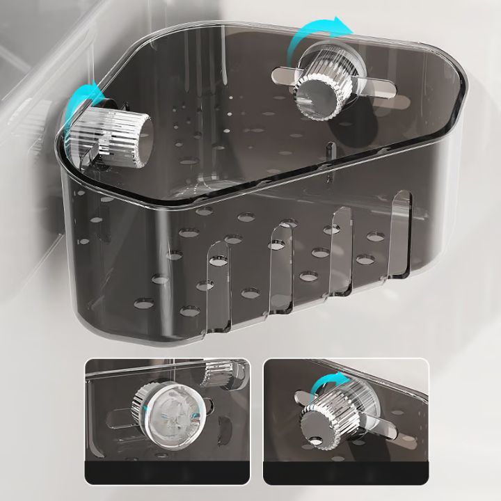 KairoLeaf — Drill-Free Corner Organizer for Kitchen & Bath