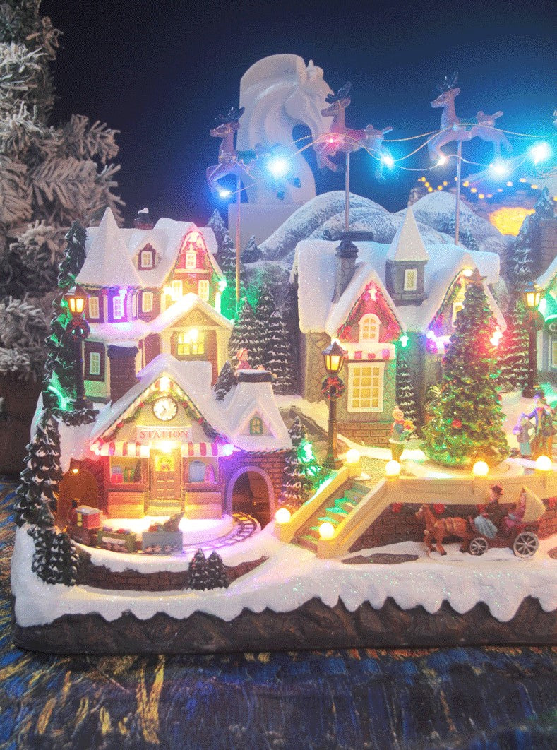 Marnix — Rotating Christmas Music Box with Festive Tunes