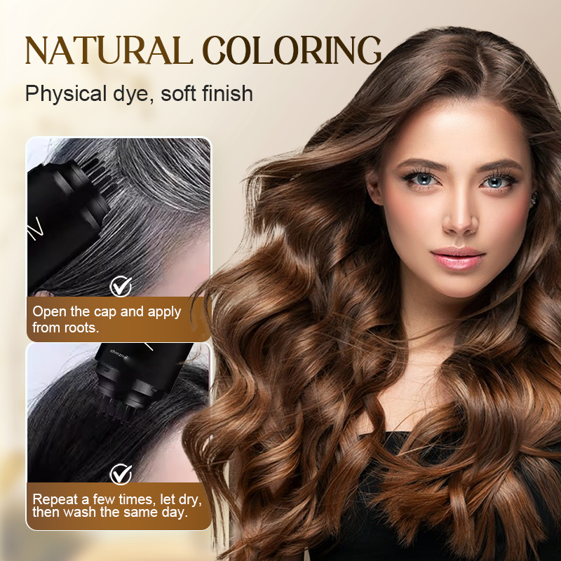VelvetShade™ Instant Gray Cover Comb — Unleash Youthful Confidence with Every Swipe