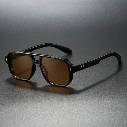 Kaelen Bold — Vintage Motorsport Sunglasses with UV400 Protection