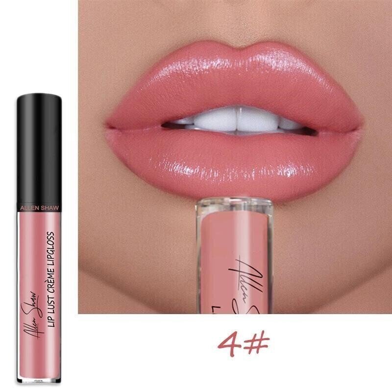 12 Color Cream Texture Lipstick Waterproof.