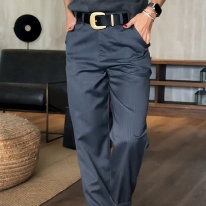 Pantalon Blazer Taille Haute UltraSculpt™ — Imprégnez Chaque Pièce d’une Confiance Qui Dure Toute la Journée
