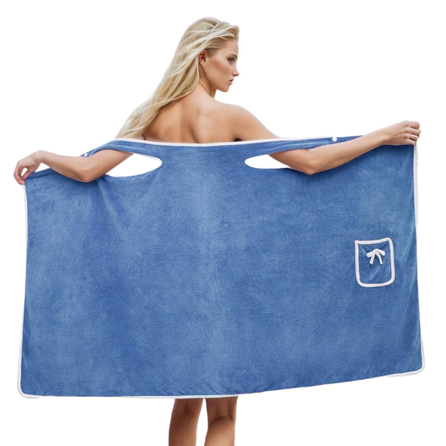 Liora — Plus Size Waterproof Wearable Shower Skirt with Secure Fit