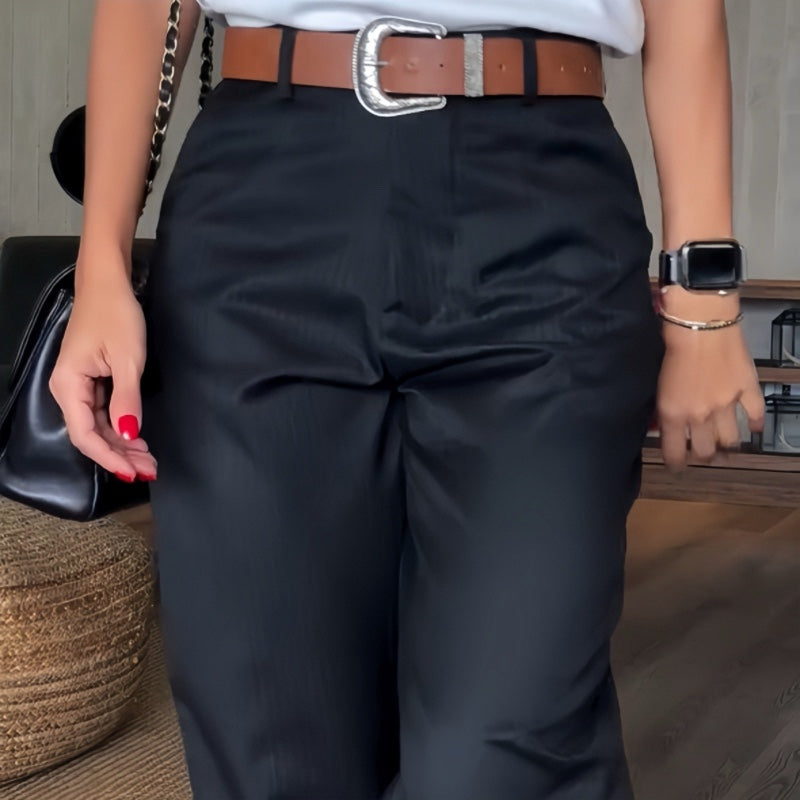 Pantalon Blazer Taille Haute UltraSculpt™ — Imprégnez Chaque Pièce d’une Confiance Qui Dure Toute la Journée
