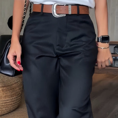 Pantalon Blazer Taille Haute UltraSculpt™ — Imprégnez Chaque Pièce d’une Confiance Qui Dure Toute la Journée