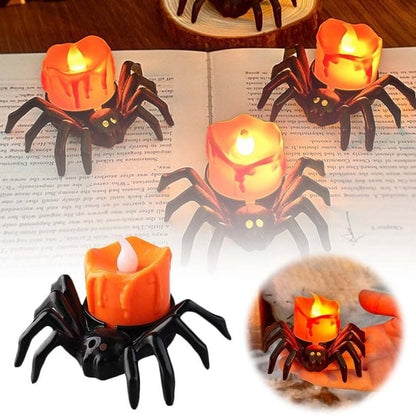 Shadow-Casting Spider Lights™ — Create a Safe, Irresistible Halloween Glow That Haunts Every Corner
