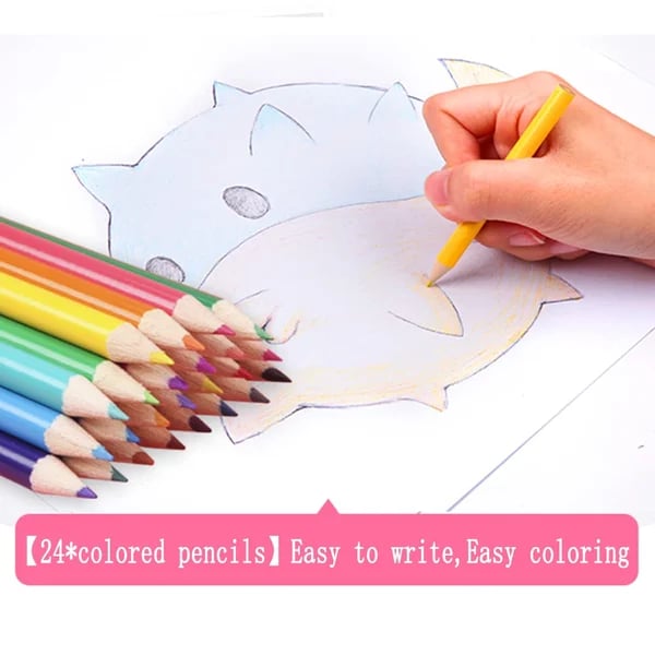 Arlo ArtSet — 208-Piece Deluxe Kids Art Creativity Kit with Easel