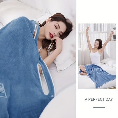 Liora — Plus Size Waterproof Wearable Shower Skirt with Secure Fit