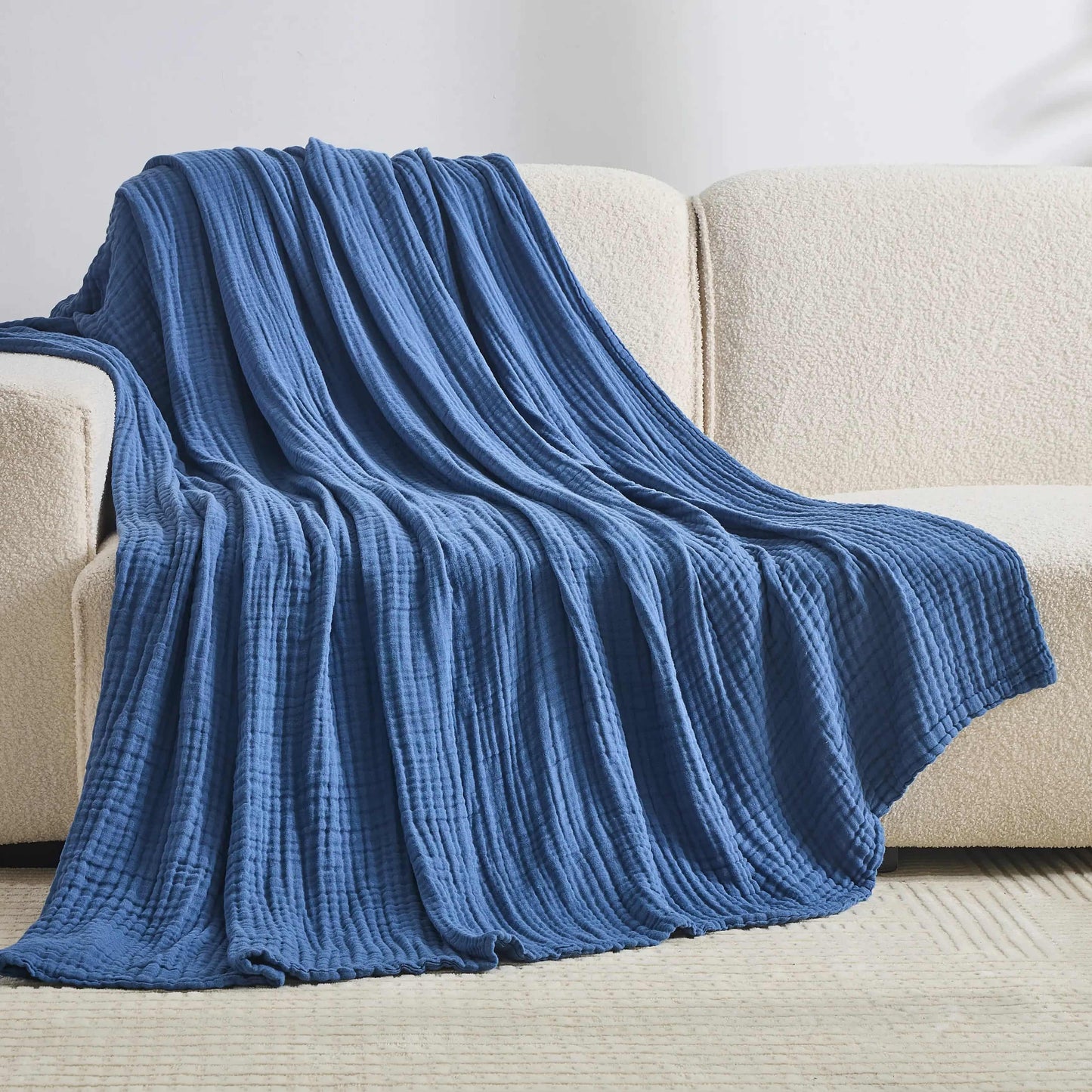 Norla — Lightweight 100% Cotton Blanket for All-Season Comfort