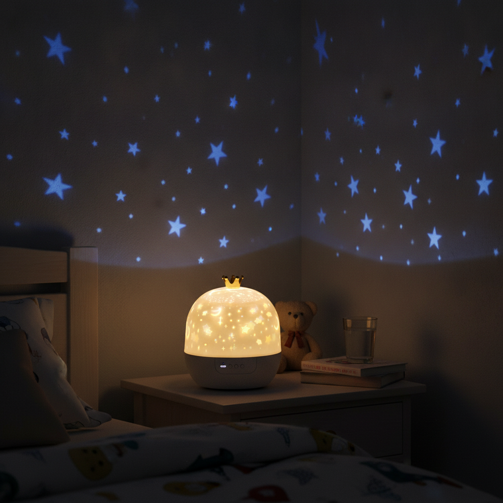 Luz nocturna y proyector 2 en 1 Starlo™