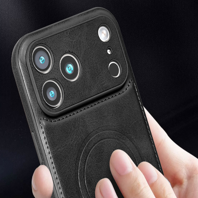 ZynteraCraft Leather Case – MagSafe Compatible & Professional Design