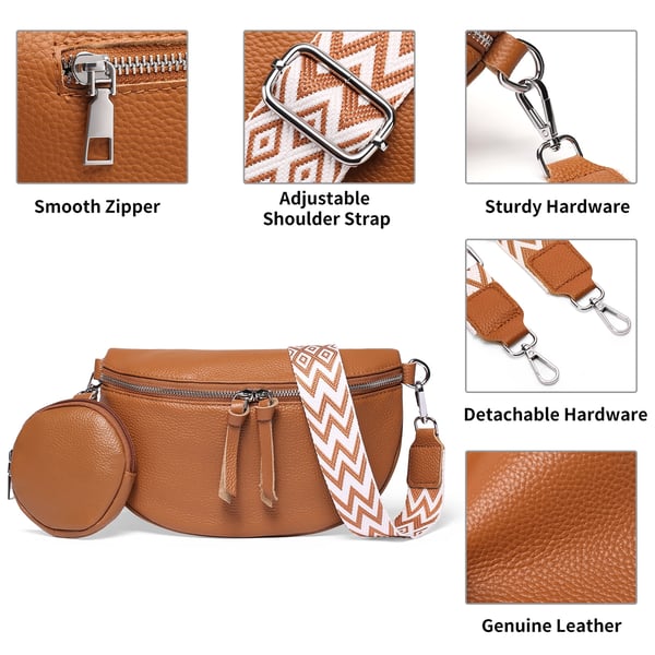 FeatherLite Crossbody™ — Command Every Moment with Effortless Style and Supreme Organization