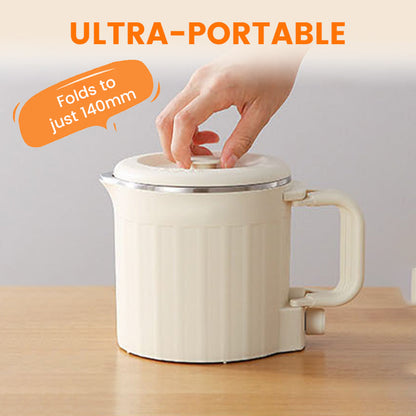 Collapsible Kettle™ — いつでも熱くて純粋な飲み物で冒険に火をつけよう
