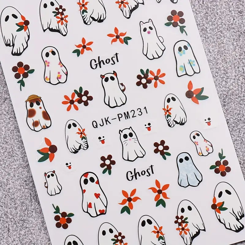 Halloween Nail Art Stickers 7$ TODAY ONLY