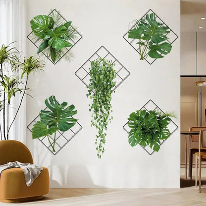 Thryvo 3D Green Plant Wall Sticker