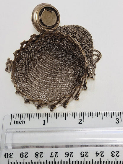 Norla — Handmade Chain Mail Coin Purse with Vintage 1920s Style