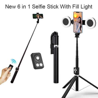 6 In 1 Selfie Stick 25$ TODAY ONLY