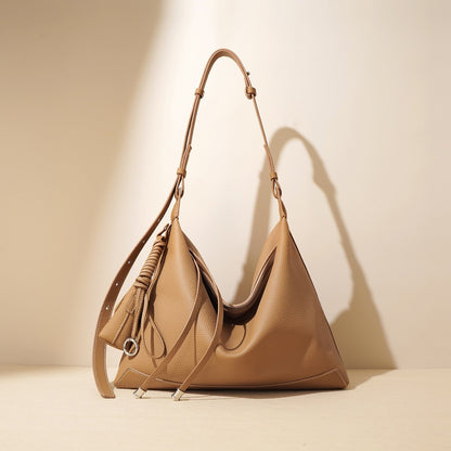 Liora Tote — Women's Genuine Leather Minimalist Commuter Bag
