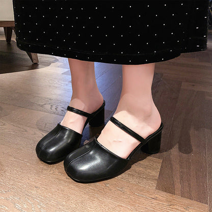 Bold Mid-Height Mules™ — Command Every Room with All-Day Confidence and Unmatched Comfort