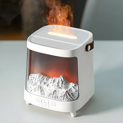 AuroMist™ — Difusor de Luz Aurora 4 em 1 para Calma e Clareza