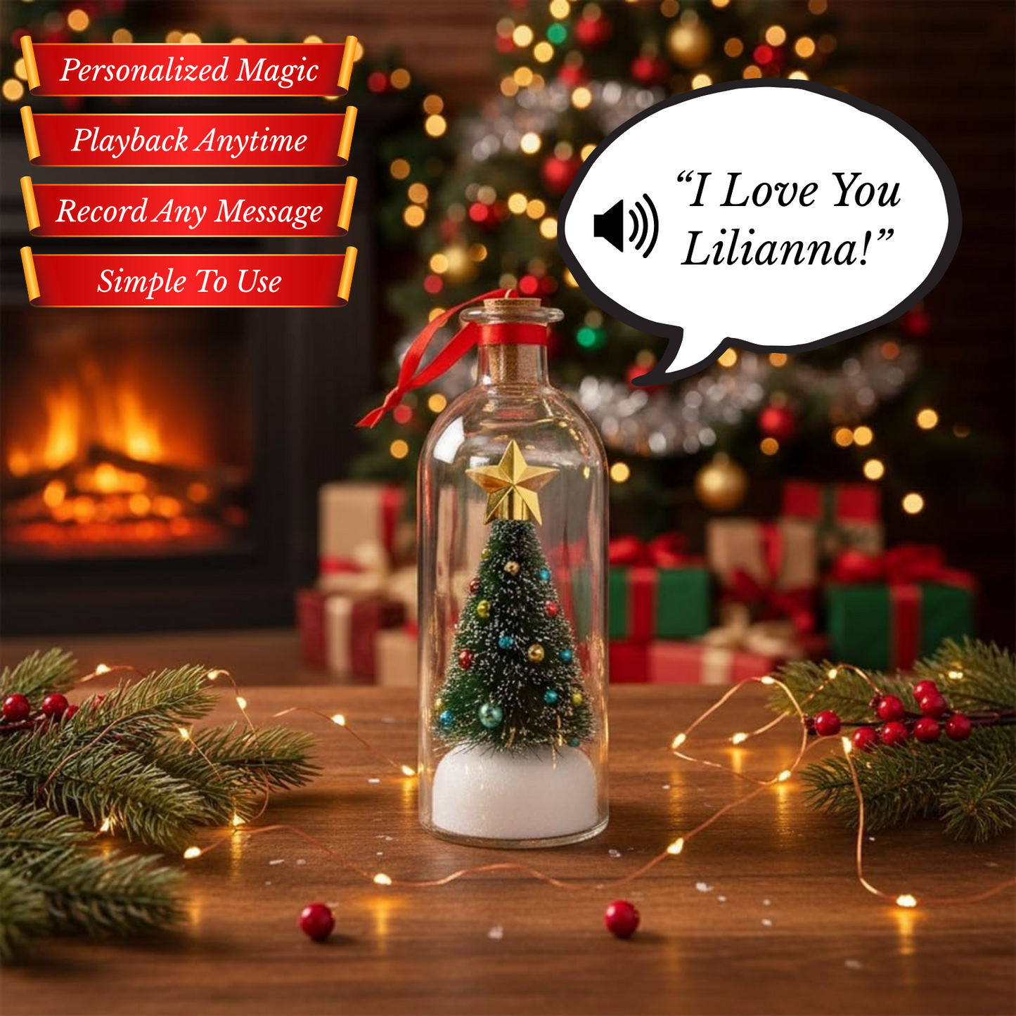 HeartEcho™ — Fangen Sie die Stimme der Liebe ein und bewahren Sie die Weihnachtsmagie für immer