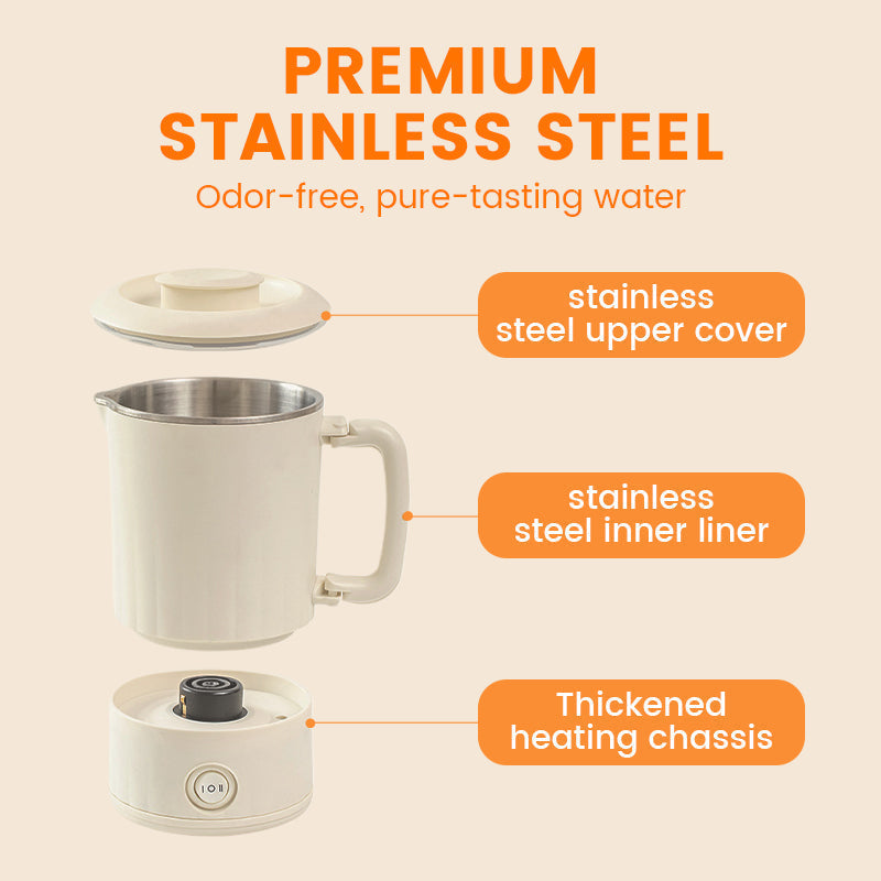 Collapsible Kettle™ — いつでも熱くて純粋な飲み物で冒険に火をつけよう