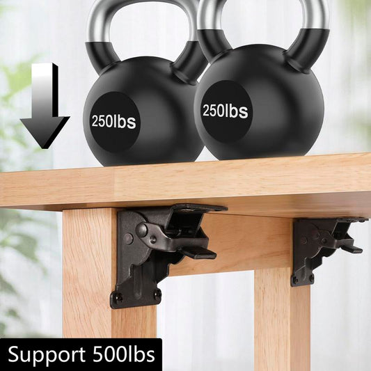 SteelFold Brackets™ — Bewältige schwere Lasten und schaffe sofort Platz