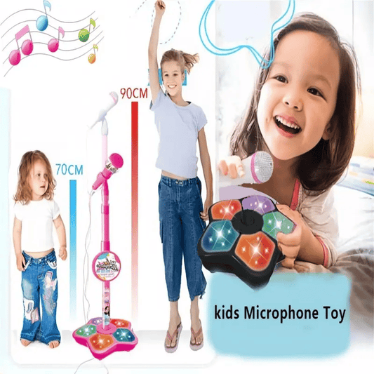 Virelli — Kids Karaoke Microphone Toy with LED Lights