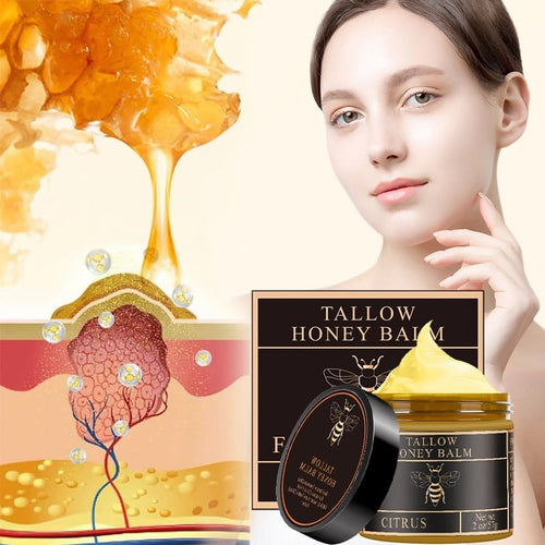 Beef Tallow Honey Balm