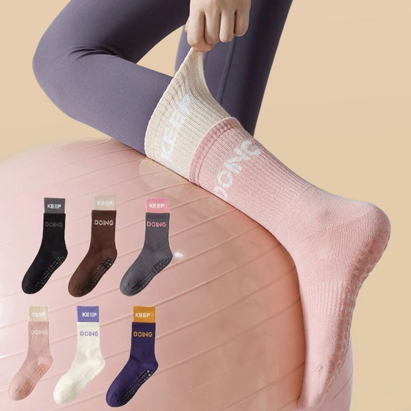 Elyra Grip Socks — Non-Slip Yoga Socks for Pilates and Barre Stability