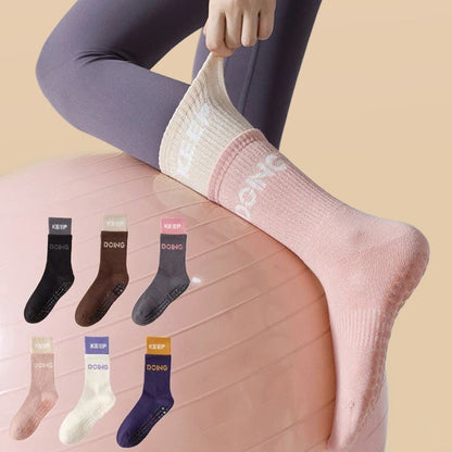 Elyra Grip Socks — Non-Slip Yoga Socks for Pilates and Barre Stability