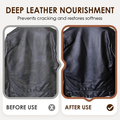 Leather Hero™ — Ravivez le cuir décoloré avec une douceur jeune et un pouvoir protecteur