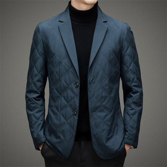 Blazer Renlynn Weatherguard — Jachetă impermeabilă din nanosilk cu stil clasic
