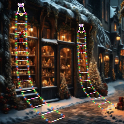 Vespera Santa Climber — Animasjonslys til trapp med fjernkontroll