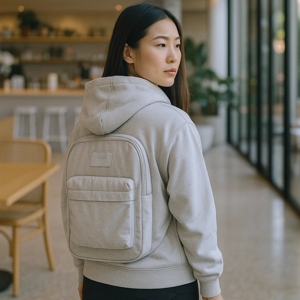 Tazzi — Travel Jacket with Built-in Backpack for Lightweight Carry