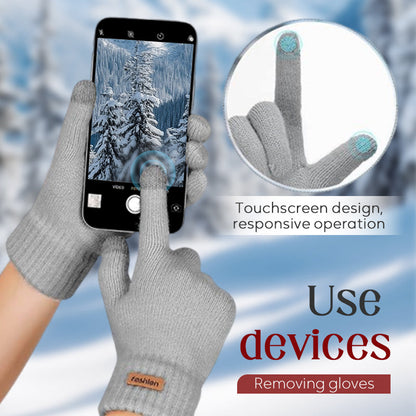 TouchScreen Gloves™ — Tieni le Mani Calde Senza Perdere neanche un Toccco