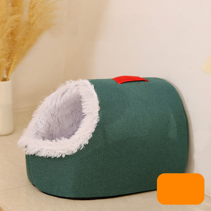 Insulated Pet Cave Bed™ — Η Απόλυτη Ζεστή Φωλιά που το Κατοικίδιό σας θα Λαχταρά να Χαλαρώσει
