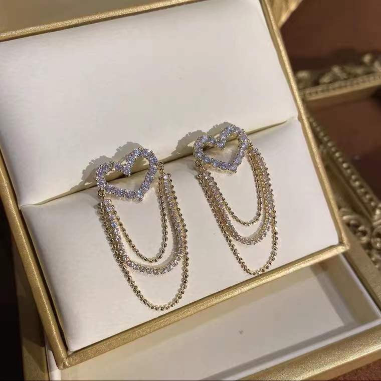 Zylox - Limited time offer🔥Love Tassel Multi-layer Chain Hot-selling Earrings