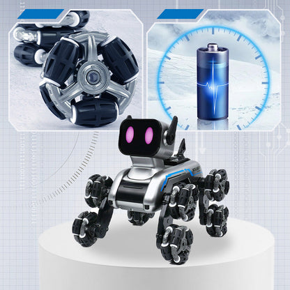 Rylo Stunt Dog Car — Gesture-Controlled Remote Toy with LED Lights