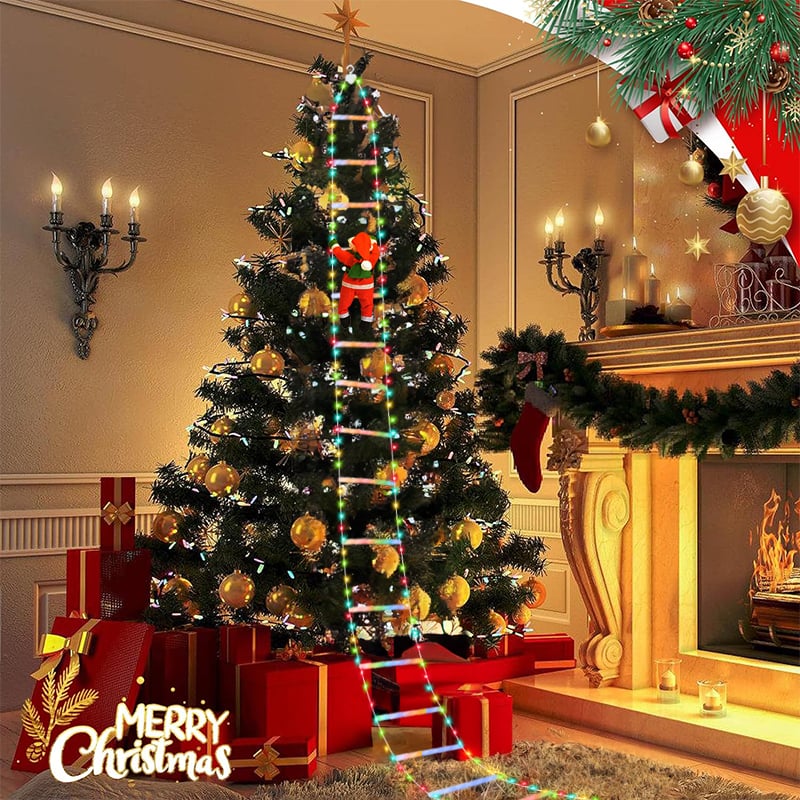 Climbing Santa