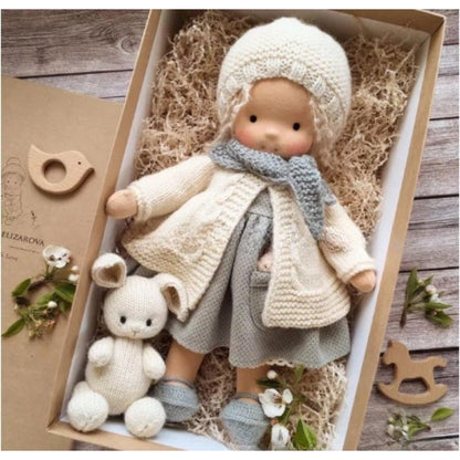 Best Gift for Kids-Handmade Waldorf Doll