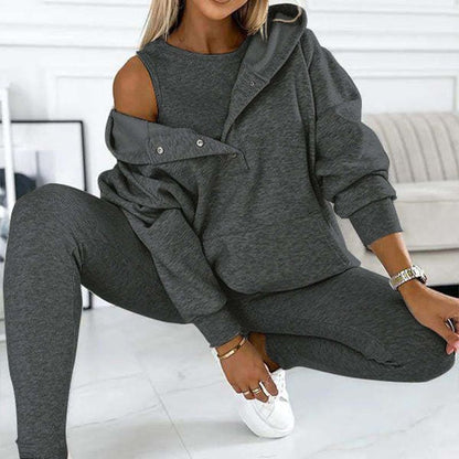 ⏳Time-limited Special $89.95⏰Hooded Casual and Comfortable Sweatshirt Suit