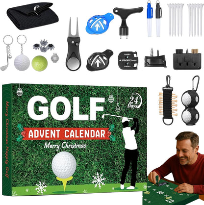 24 Explosive Golf Surprises™ — Ignite Daily Thrills and Master Your Holiday Game