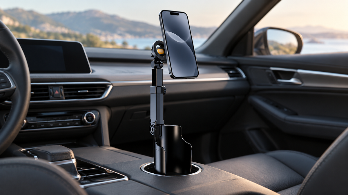 Cuplo™ Car Cup Holder Phone Mount