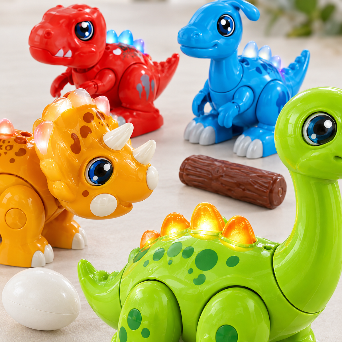 Dinoby™ dinosaurlegetøj, du selv bygger