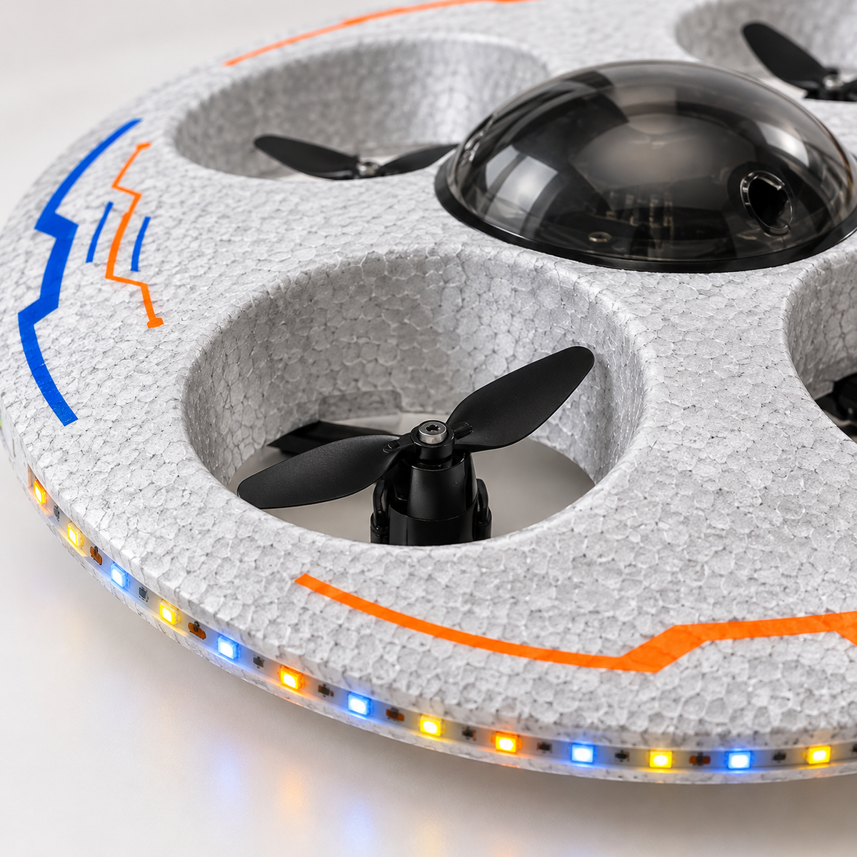 Saucero™ LED Flying Saucer Drone