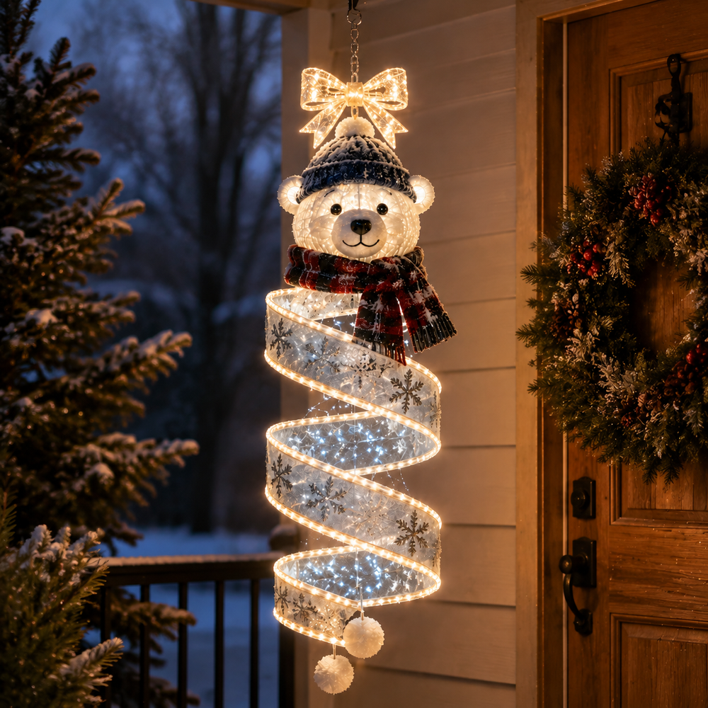 Light-Wrapped Spiral