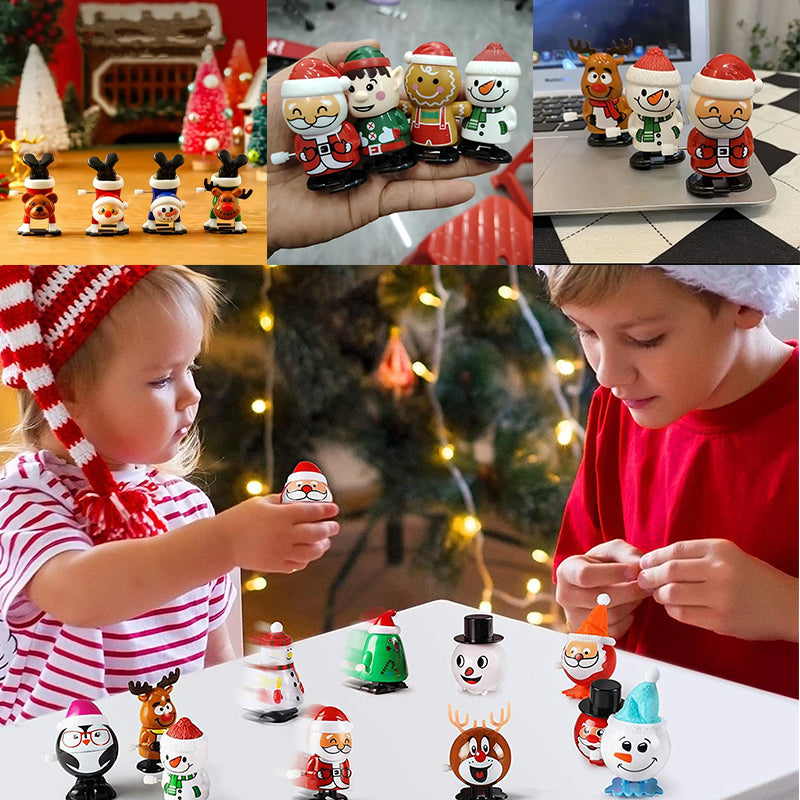 Christmas Clockwork Spring Toy