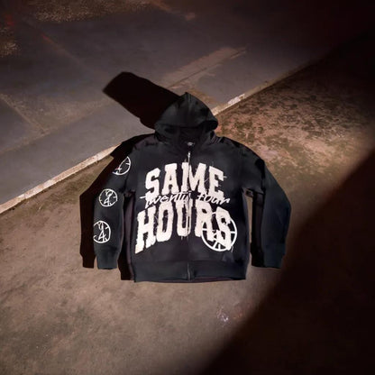 Glizm Black / S Same Hours Zip Up 25$ TODAY ONLY